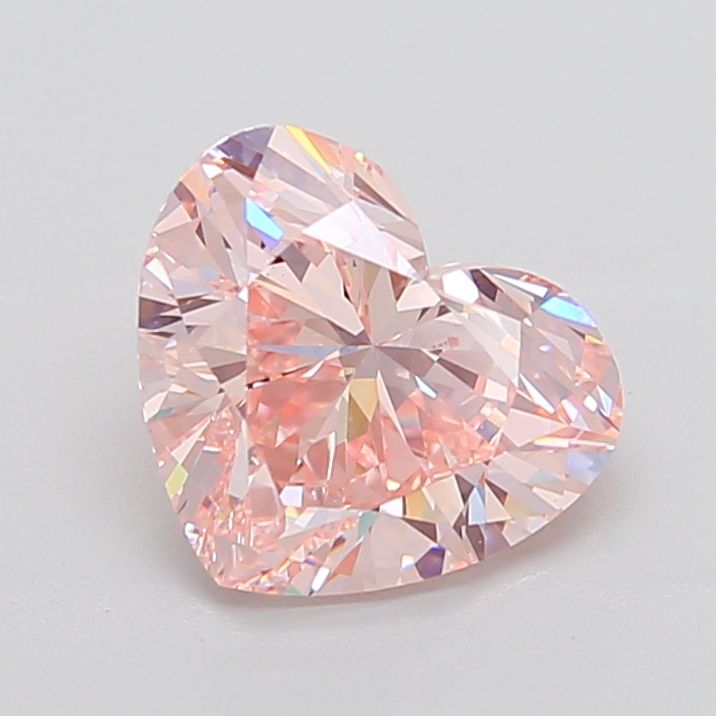 Heart Fancy Intense Pink Lab-grown Diamond 4.07ct VS1 loose diamond