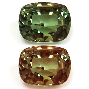 Cushion Green Alexandrite 0.56ct loose gemstone