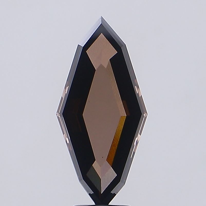 Octagonal Fancy Brown Lab-grown Diamond 3.59ct VS1 loose diamond