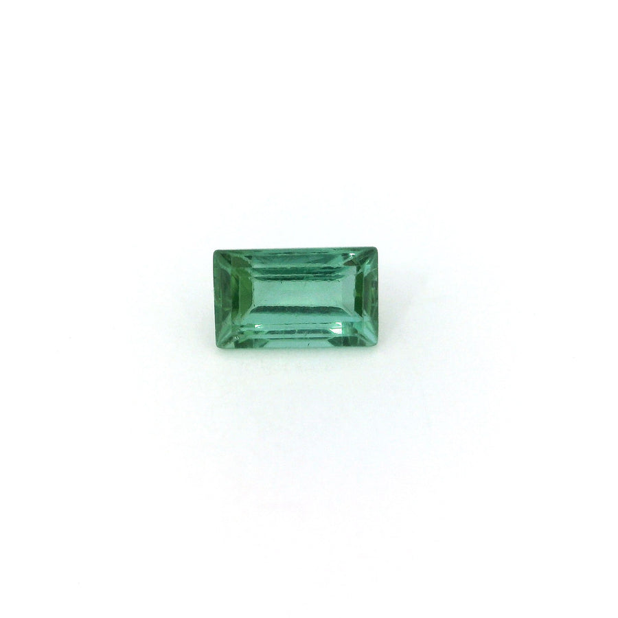 Rectangular Green Tourmaline 0.9ct loose gemstone