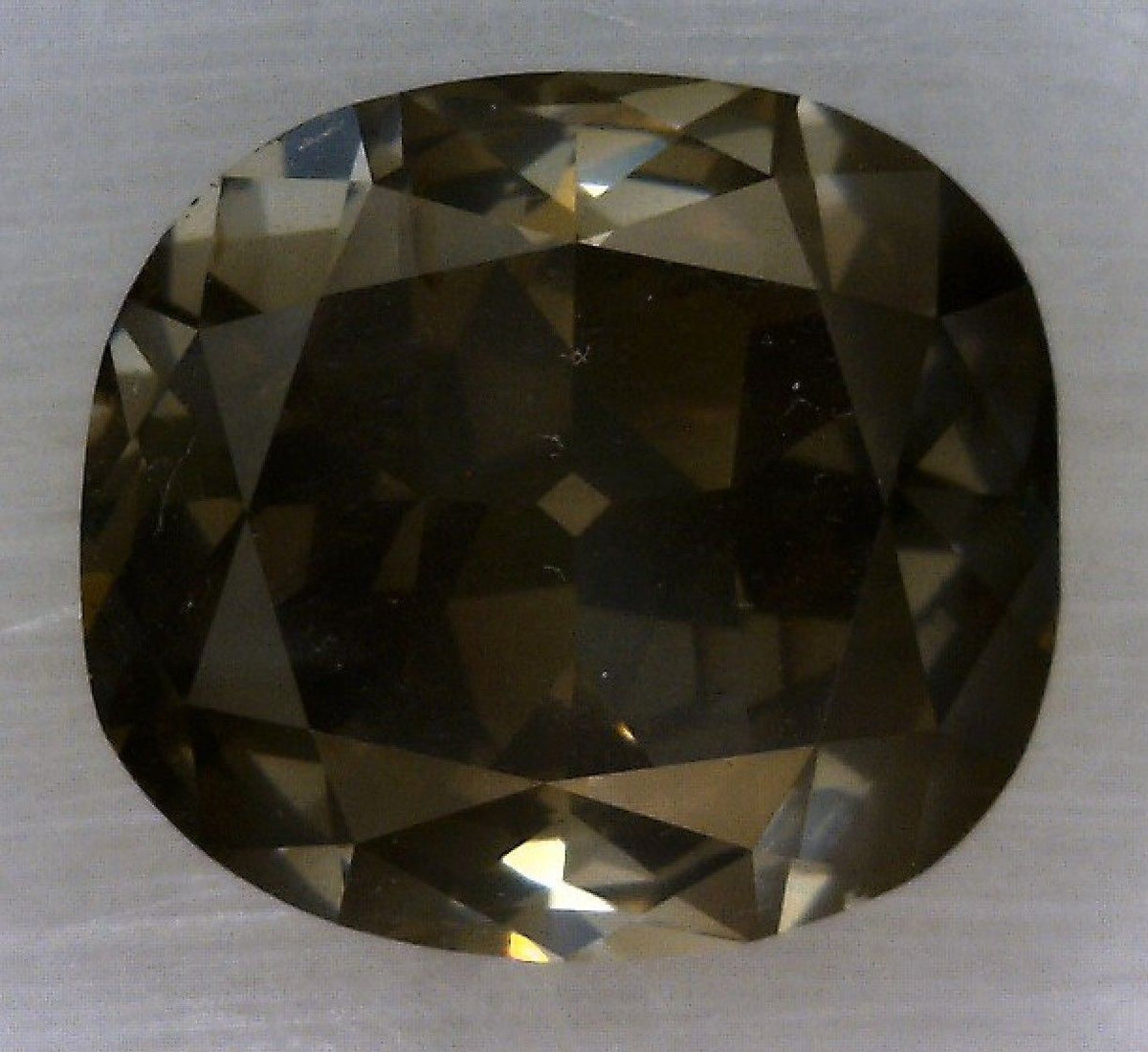 Cushion Fancy Dark Gray Natural Diamond 0.7ct I1 loose diamond