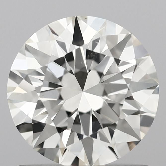 Round Natural Diamond 1.07ct J VS2