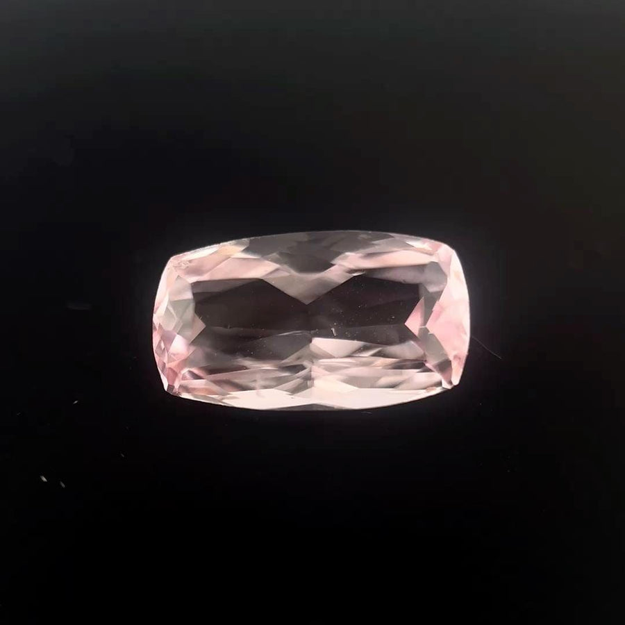 Cushion Pink Morganite 2.8ct loose gemstone