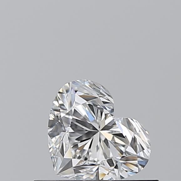 Heart Natural Diamond 0.51ct E VVS1