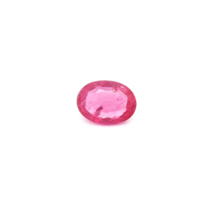 Oval Red Ruby 1.08ct loose gemstone