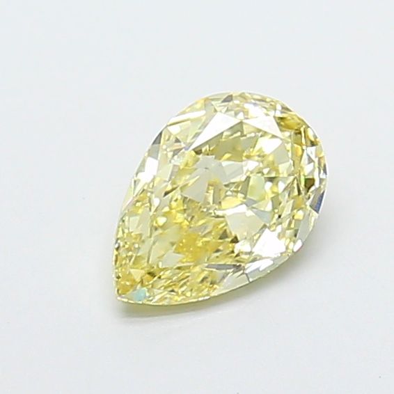 Pear Fancy Light Yellow Lab-grown Diamond 1.09ct VS1 loose diamond