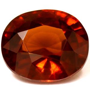 Oval Orange Garnet 8.98ct loose gemstone