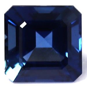 Emerald Blue Sapphire 1.85ct loose gemstone