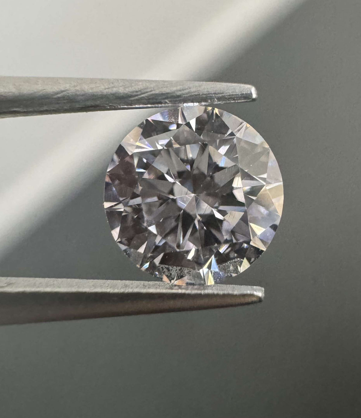 Round Faint Pink Natural Diamond 0.5ct VS2 loose diamond