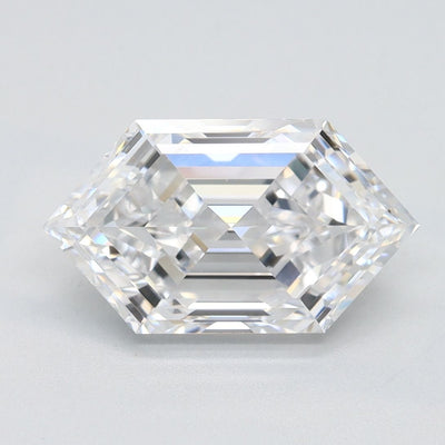 Hexagonal Lab-Grown Diamond 2.05ct D VVS1
