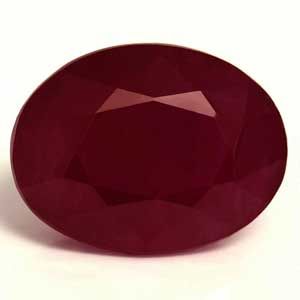 Oval Red Ruby 3.2ct loose gemstone