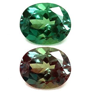 Oval Green Alexandrite 0.46ct loose gemstone