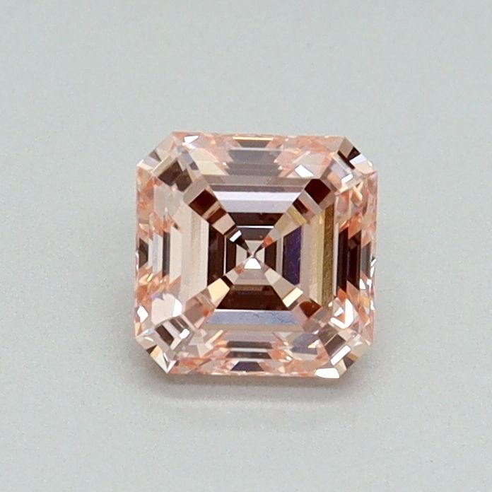 Asscher Fancy Intense Pink Lab-grown Diamond 0.53ct VS1 loose diamond