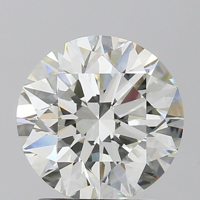 Round Natural Diamond 2.01ct F VVS2