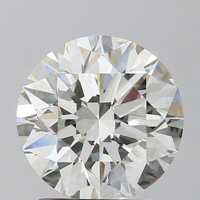 Round Natural Diamond 2.01ct F VVS2