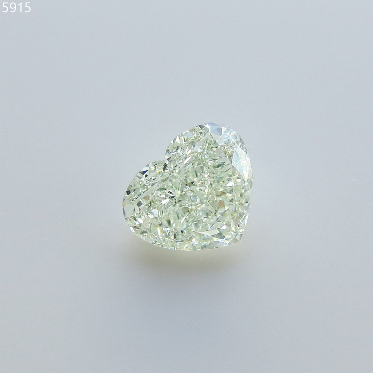 Heart Fancy Light Green Natural Diamond 2.02ct SI1 loose diamond