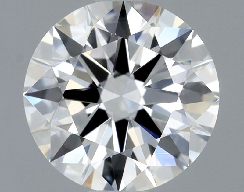 Round Natural Diamond 0.63ct F VS1