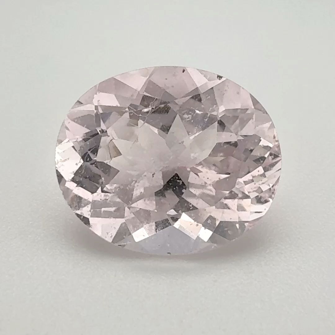 Oval Pink Morganite 7.035ct loose gemstone