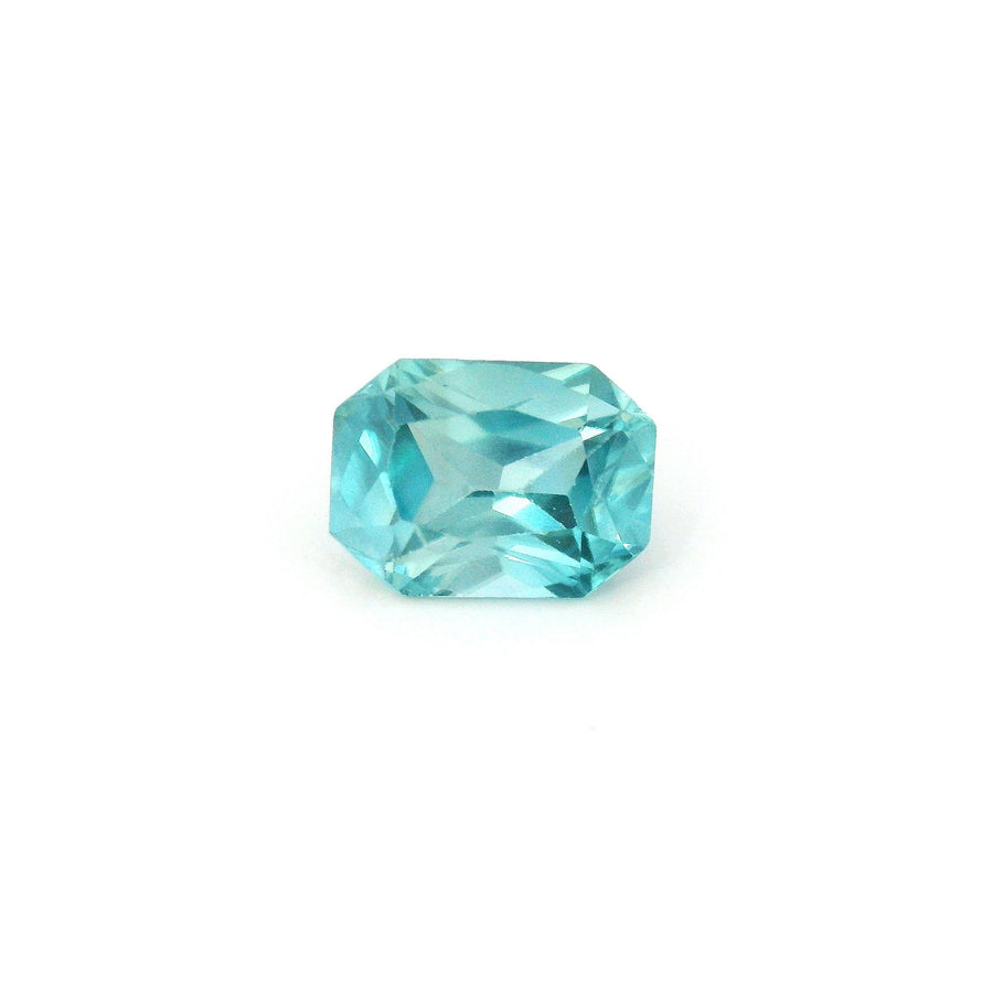 Octagonal Blue Zircon 2.08ct loose gemstone