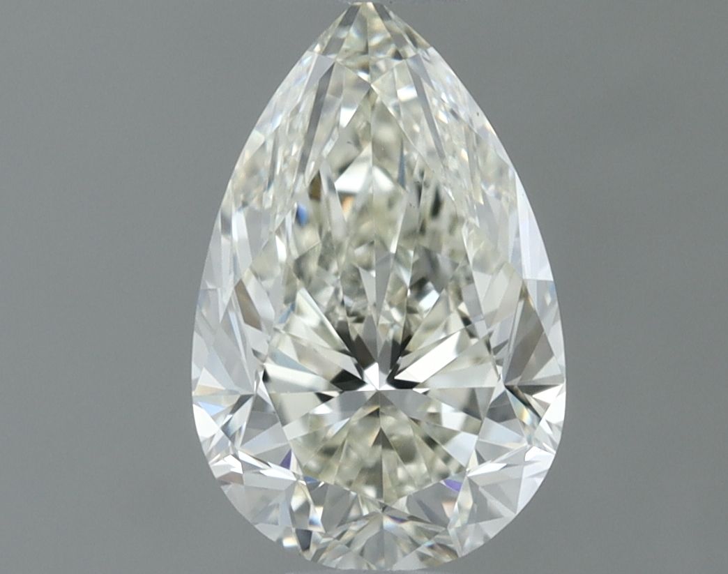 Pear Natural Diamond 0.70ct J VS1