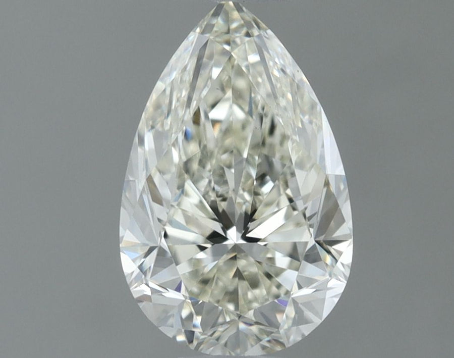 Pear Natural Diamond 0.70ct J VS1