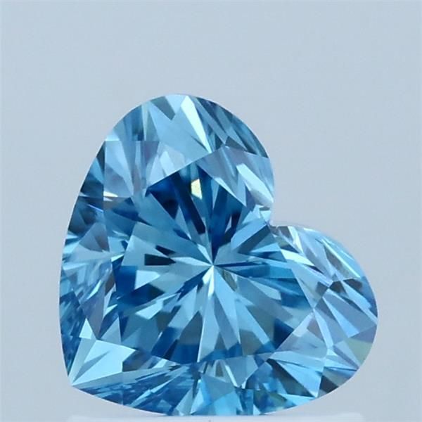 Heart Fancy Vivid Blue Lab-grown Diamond 1.01ct VS1 loose diamond