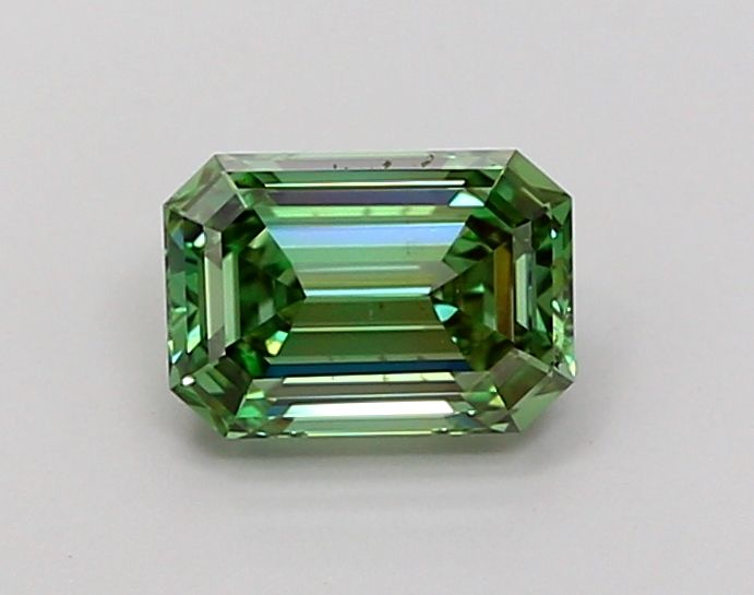 Emerald Fancy Vivid Green Lab-grown Diamond 1.07ct VVS2 loose diamond