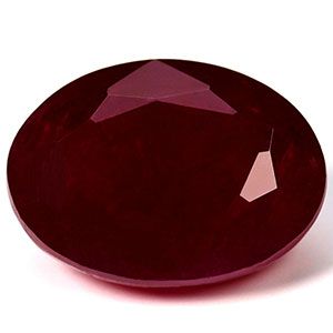 Oval Red Ruby 2.7ct loose gemstone