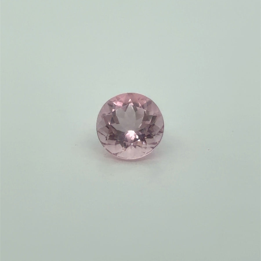 Round Pink Morganite 2.64ct loose gemstone