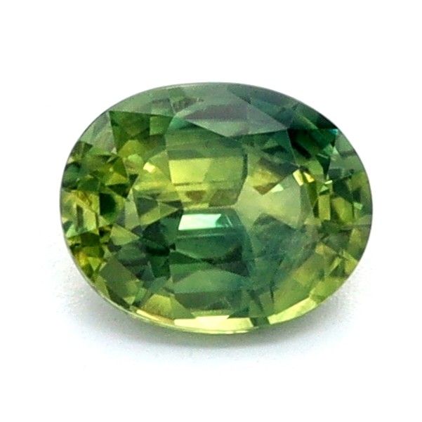 Oval Multi_color Sapphire 0.32ct loose gemstone