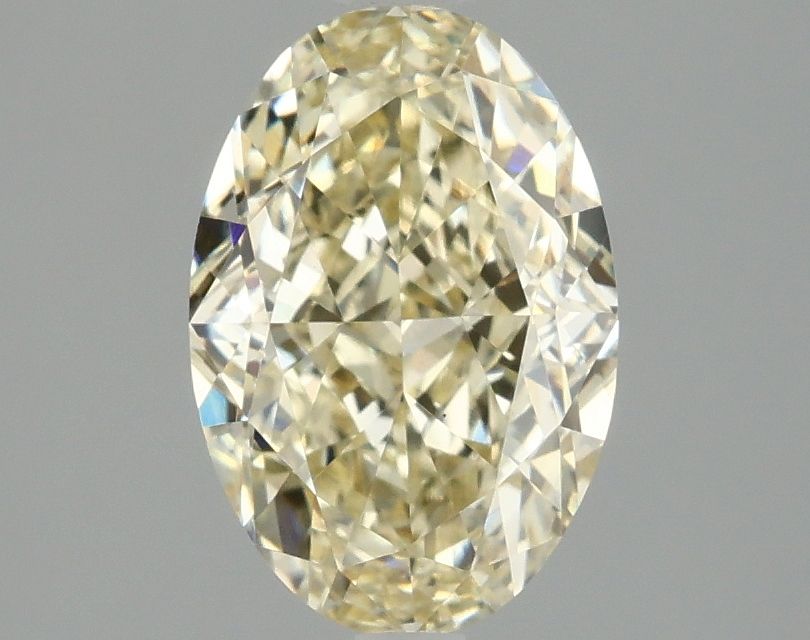 Oval Fancy Yellow Lab-grown Diamond 2.05ct VS1 loose diamond