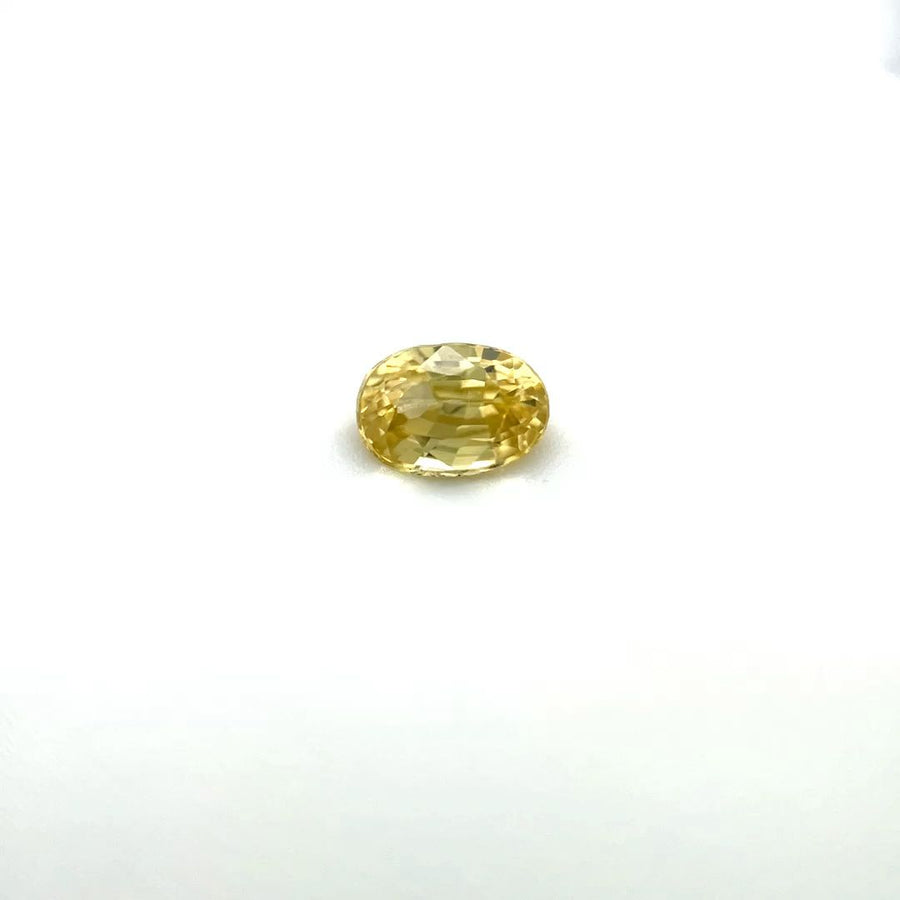 Oval Yellow Chrysoberyl 0.83ct loose gemstone