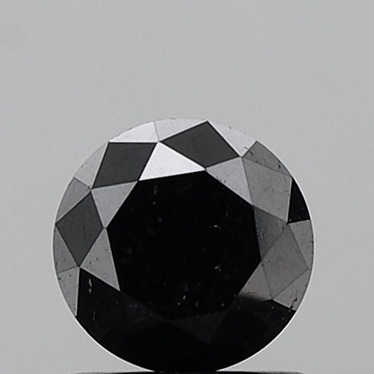 Round Black Natural Diamond 1.26ct VVS2 loose diamond