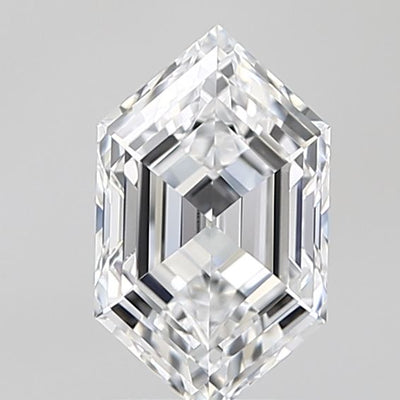 Hexagonal Lab-Grown Diamond 1.56ct D VVS1