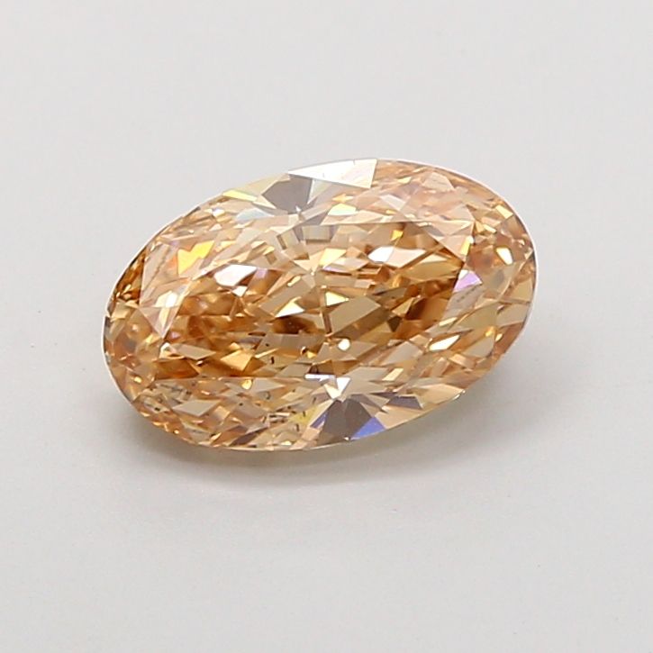 Oval Fancy Brown Lab-grown Diamond 2.01ct VS2 loose diamond
