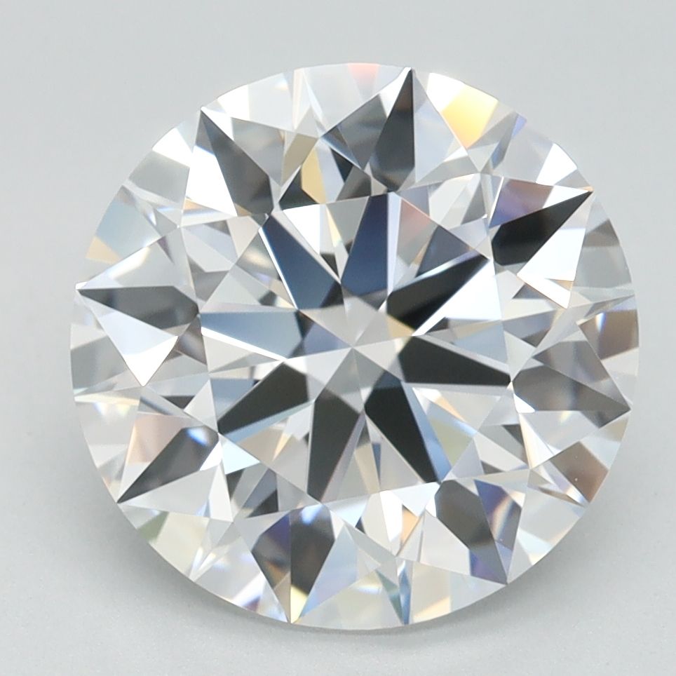 Round Lab-Grown Diamond 3.24ct D FL