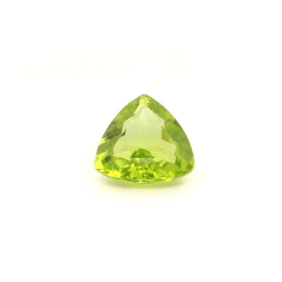 Triangular Green Peridot 3.02ct loose gemstone