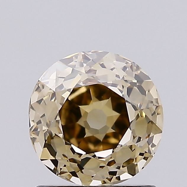 European Cut Fancy Yellowish Brown Natural Diamond 1.22ct VVS2 loose diamond