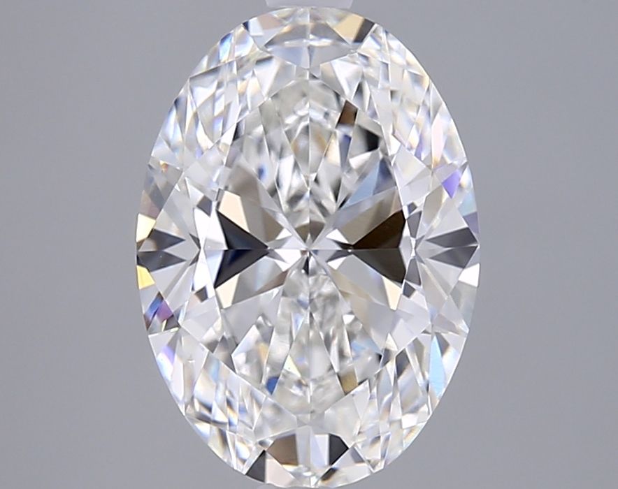 Oval Lab-Grown Diamond 2.57ct E VVS1
