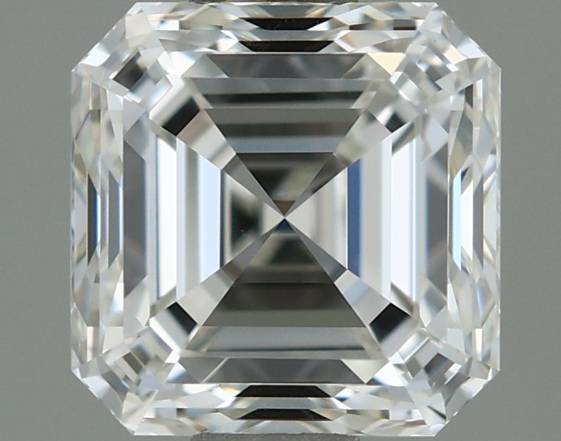 Asscher Natural Diamond 0.91ct J VVS2