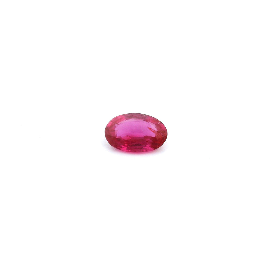 Oval Red Ruby 0.41ct loose gemstone