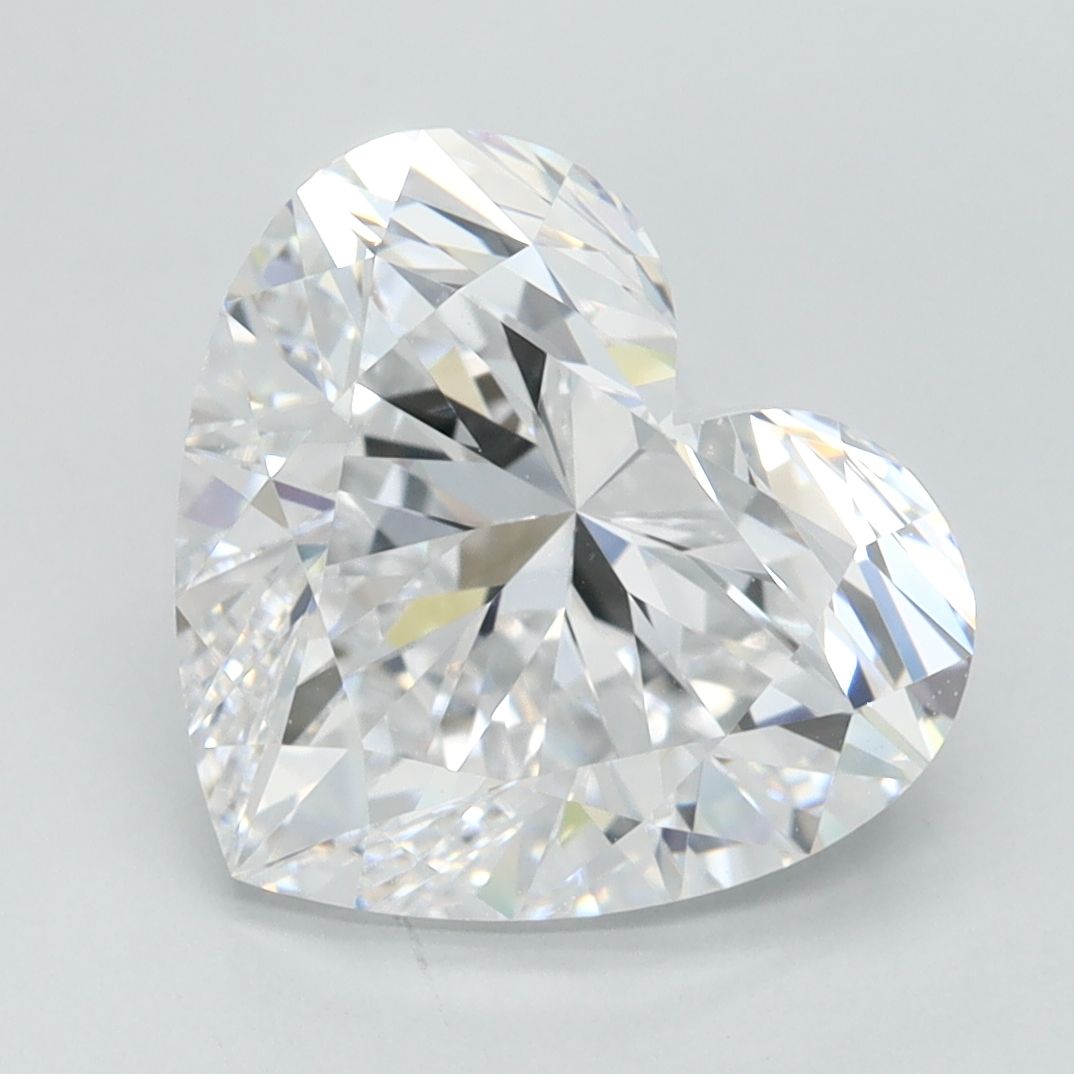 Heart Lab-Grown Diamond 3.26ct D FL