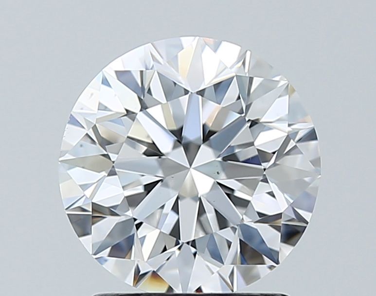 Round Natural Diamond 1.80ct D VS2