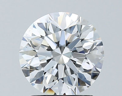 Round Natural Diamond 1.80ct D VS2