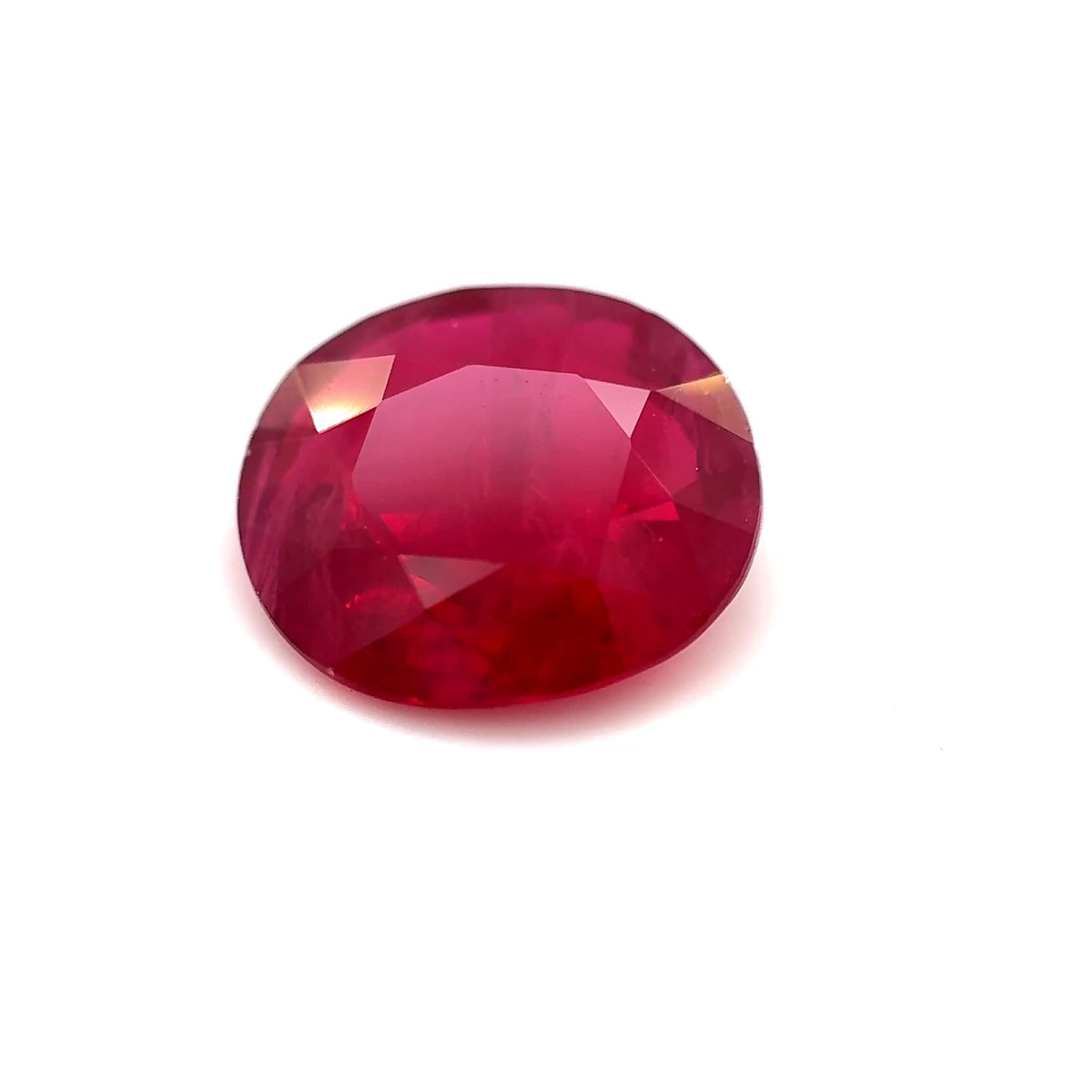 Oval Red Ruby 3.04ct loose gemstone