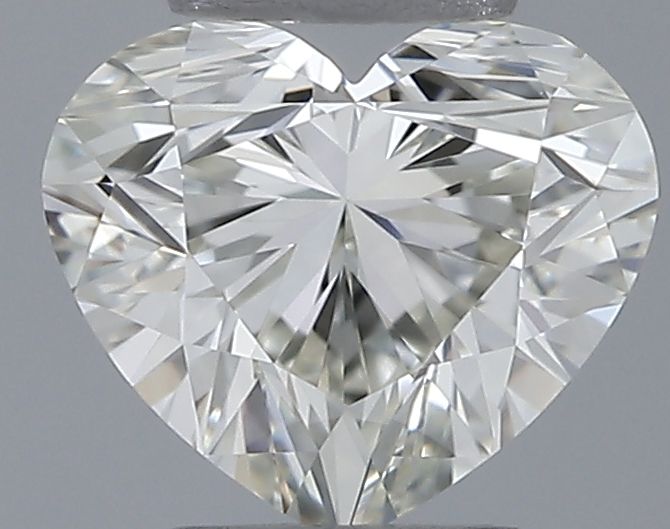 Heart Natural Diamond 0.50ct J IF