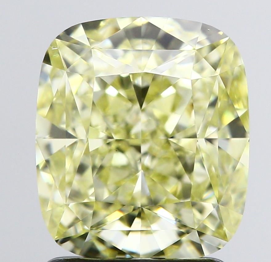 Cushion Fancy Light Yellow Natural Diamond 2.32ct VS2 loose diamond
