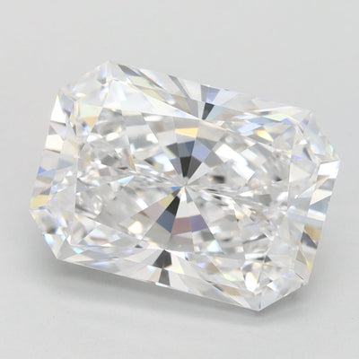 Radiant Lab-Grown Diamond 3.45ct D FL