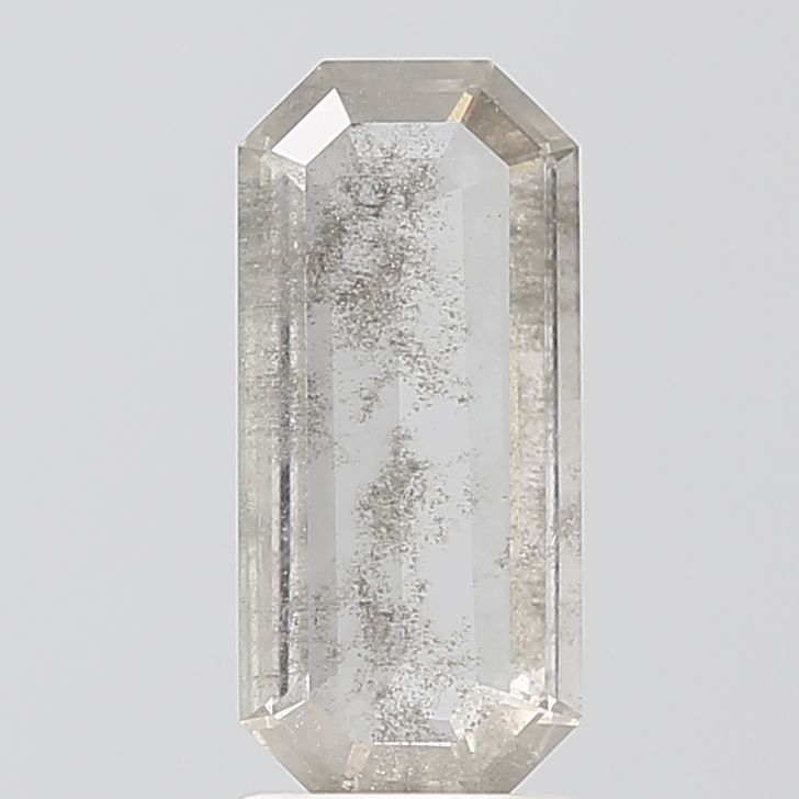 Emerald Salt And Pepper Lab-grown Diamond 1.45ct I1 loose diamond