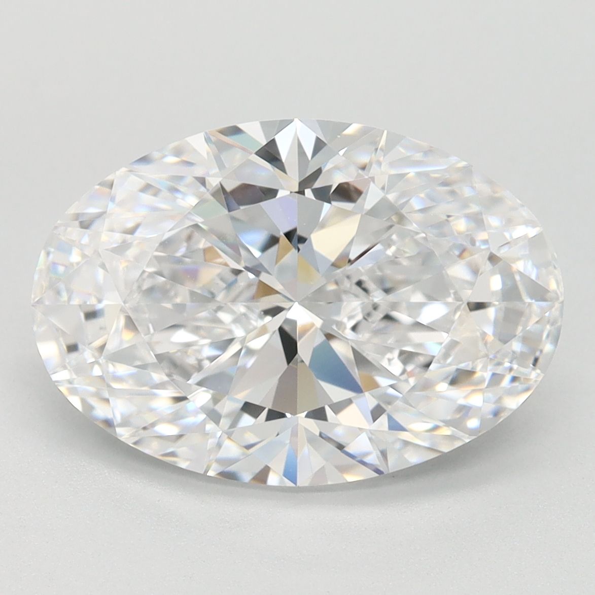 Oval Lab-Grown Diamond 3.67ct D FL